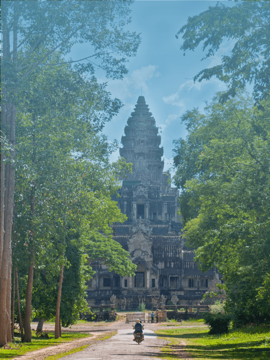 The heritage zone of Cambodia